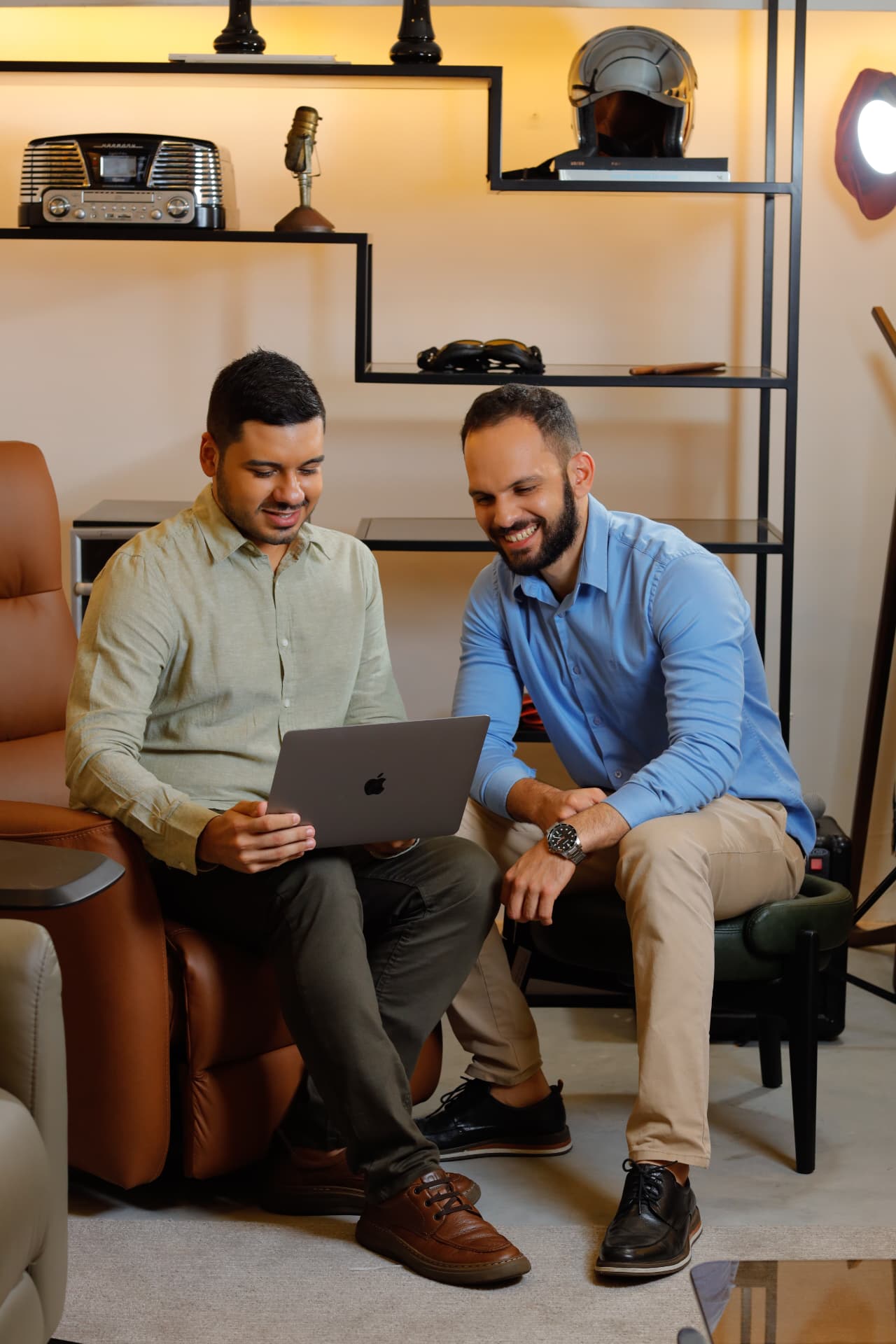 Domingos Melo e Luiz Bezerra, sócios da NFJ